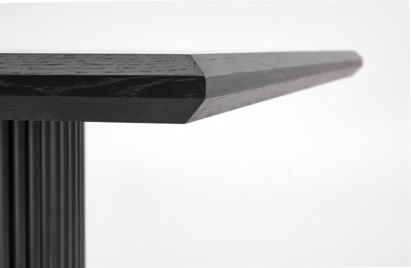 Стол обеденный HALMAR BOLERO черный дуб/черный 160-250/90