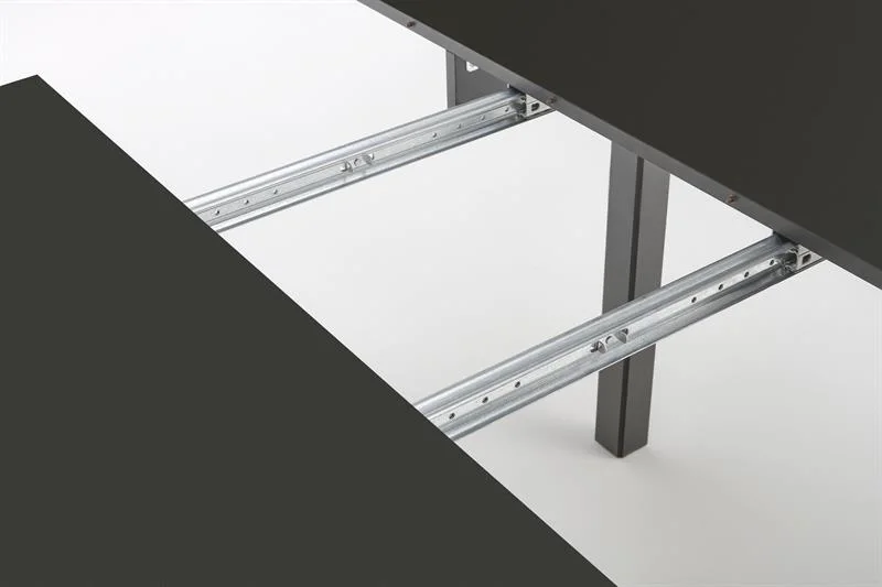 Стол обеденный HALMAR RINGO черный/черный 102-142/102