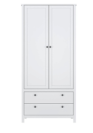 Шкаф  Ewa белая SZF2D2S/90
