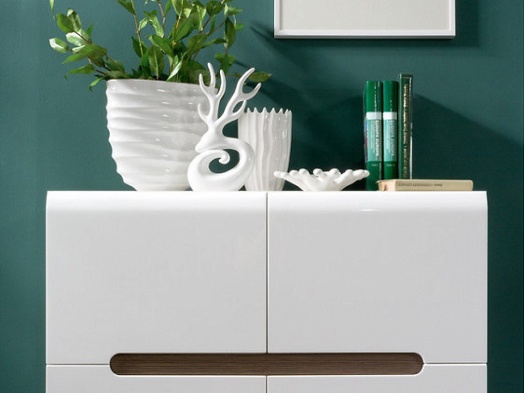 Тумба  Azteca Белая REG4D/8/11